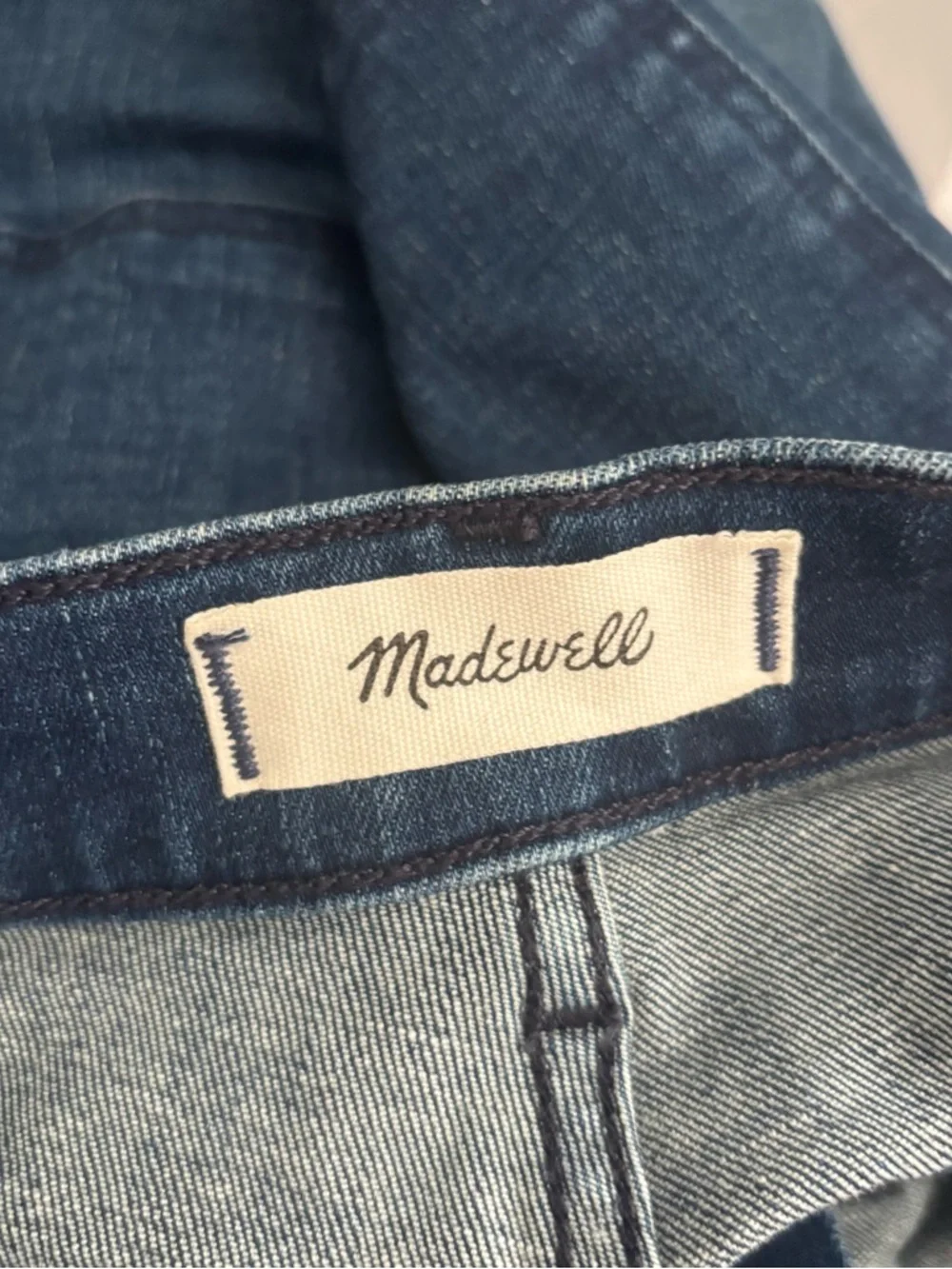 Madewell Women's Size 23 Petite Blue Emmett Wide Leg Jeans